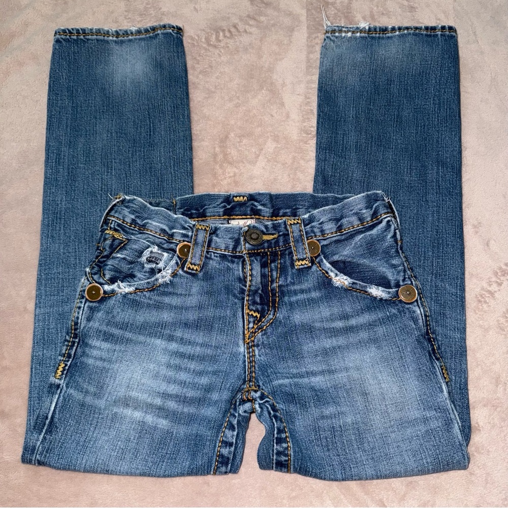 true religion straight leg Jean size 8 - Picture 4 of 12